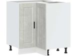Syfax™ Base Ad Angolo Cucina Porto Grigio Cemento In Legno Multistrato