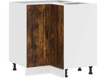 Syfax™ Base Ad Angolo Cucina Porto Rovere Fumo In Legno Multistrato