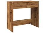 Syfax™ Scrivania Legno Antico 80X40X75 Cm In Truciolato
