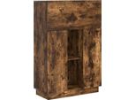 Syfax™ Scrivania Rovere Fumé 71,5 X 31,5 X 106,5 Cm Legno Multistrato