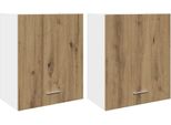 Syfax™ Mobili Pensili “Lyon” 2 Pz Artigianale 50X31X60 Cm