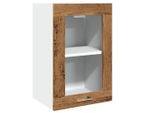 Syfax™ Mobile Pensile “Lyon” Vetro Legno Antico 40X31X60 Cm