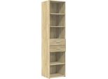 Syfax™ Credenza Rovere Sonoma 45X42,5X185 Cm In Legno Multistrato