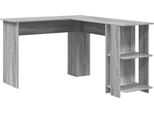 Syfax™ Scrivania Ad Angolo Grigio Sonoma 140 X 113,5 X 75 Cm