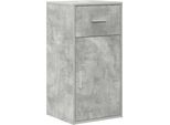 Syfax™ Credenza Con Cassetto Grigio Cemento 38 X 34 X 75 Cm