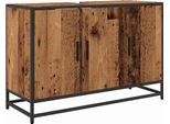 Syfax™ Mobile Da Bagno Legno Vecchio 90 X 33 X 60 Cm Legno Multistrato