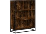Syfax™ Libreria Rovere Fumo 80,5X35X107,5 Cm In Legno Multistrato