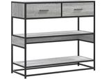 Syfax™ Tavolo Consolle Rovere Sonoma 90X35X80 Cm In Legno Multistrato