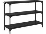 Syfax™ Armadio Per Libri Rovere Nero 100 X 33 X 70,5 Cm