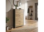 Scarpiera A 3 Ante Di Design Moderno Cm 70 L X 29 P X 118 H