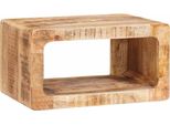 Syfax™ Comodino Marrone 45 X 30 X 24 Cm Legno Di Mango Massello