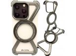 Custodia Per Iphone 15 Pro Custodia Blindata Magsafe Metal Titanium 360 Holder