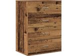 Syfax™ Credenza Legno Vecchio 60 X 39 X 80 Cm Legno Multistrato