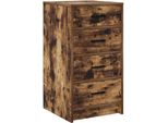 Syfax™ Credenza Rovere Fumo 40 X 41 X 75 Cm Legno Multistrato