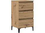 Syfax™ Armadio Da Notte Rovere Artigianale 45 X 35 X 44 Cm