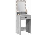 Syfax™ Tavolo Da Trucco Con Cassetto Grigio Sonoma 50 X 41 X 135 Cm