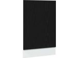 Syfax™ Pannello Lavastoviglie “Lyon” Rovere Nero 45X1,5X67 Cm