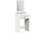 Syfax™ Tavolo Da Trucco Bianco 50 X 41 X 140 Cm Legno Multistrato
