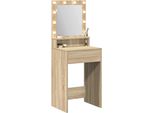 Syfax™ Tavolo Da Trucco Con Lo Scaffale Rovere Sonoma 50 X 41 X 135 Cm