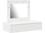 Syfax™ Tavolo Da Trucco Bianco 83 X 40 X 70 Cm Legno Multistrato