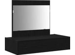 Syfax™ Tavolo Da Trucco Nero 83 X 40 X 70 Cm Legno Multistrato