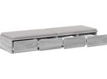 Syfax™ Cassetti Per Letto Grigio Sonoma 120 X 36,5 X 16,5 Cm