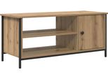 Syfax™ Mobile Tv Rovere Artigianale 100 X 40 X 45 Cm Legno Multistrato