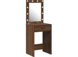 Syfax™ Tavolo Da Trucco Con Cassetto Rovere Marrone 50 X 41 X 135 Cm