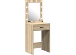 Syfax™ Tavolo Da Trucco Con Cassetto Rovere Sonoma 50 X 41 X 135 Cm