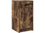 Syfax™ Credenza Rovere Fumé 40 X 40.5 X 75 Cm Legno Multistrato