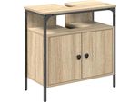 Syfax™ Mobile Da Bagno Beige 60 X 30 X 60 Cm Legno Multistrato