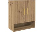 Syfax™ Armadietto A Muro Rovere Artigianale 60 X 31 X 70 Cm