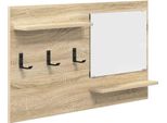 Syfax™ Appendiabiti A Muro Con Specchio Rovere Sonoma 90 X 10 X 50 Cm