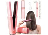 Piastra Per Capelli Professionale Senza Fili, Mini Arricciacapelli Portatile