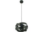 Lampada A Sospensione Moderna Avia 2937/Z-B-1 LW1 Nero Metallo E14 Regolabile In Altezza