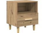 Syfax™ Armadio Da Notte Rovere Artigianale 40 X 35 X 47 Cm