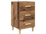 Syfax™ Armadio Da Notte Legno Vecchio 40 X 40 X 66 Cm