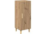 Syfax™ Credenza Rovere Artigianale 34,5 X 34 X 90 Cm Legno Multistrato
