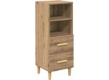 Syfax™ Credenza Rovere Artigianale 34 X 34,5 X 90 Cm Legno Multistrato