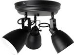 Lampada A Sospensione Moderna Industriale Taurus 2799/Z-A-3 Nera Con 3 Sorgenti Luminose E14 Ip 20 Metallo