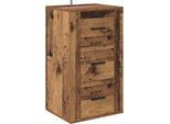 Syfax™ Credenza Legno Vecchio 40 X 33 X 70 Cm Legno Multistrato