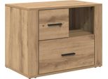 Syfax™ Armadio Da Notte Rovere Artigianale 35 X 60 X 50 Cm