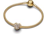 Pandora Moments Charm Cuore In Zirconia Color Oro 764240C01
