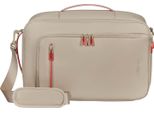 American Tourister Borsa Da Viaggio Borsa A Tracolla Con Scomparto Per Laptop Puffypop 3-Way Boarding Bag 14" 21L Beige"