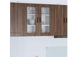 Vidaxl Mobile Da Cucina Kalmar Effetto Rovere Marrone 80 X 31 X 80 Cm