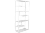 Libreria Staal A 5 Ripiani Bianchi.