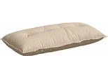 Vidaxl Cuscino Schienale Crema 100 X 19 X 50 Cm In Tessuto