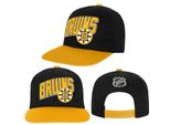 Outerstuff Essentials Cappellino Snapback Nhl Junior Deadstock, Boston Bruins, Taglia Unica