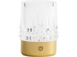Lampada Da Tavolo Ricaricabile A Led 1W Crystal NHTD-N08-G Linea Zuma