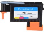Testina Di Stampa Di Alta Qualità Per Hp 70 Designjet Z2100 Z3200 Z3100 Series Nero Opaco + Ciano (C9404A)